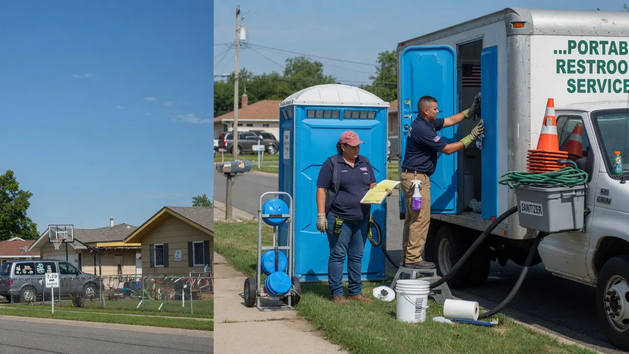 Porta Potty Rental in Versailles, IL near me